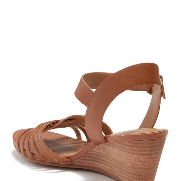 NEW SUSINA Terra Wedge Sandal GLADIATOR SHOE 7.5 - Picture 3 of 5